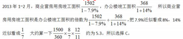 2015年河南公务员考试行测真题及答案解析 资料分析部分（完整版）